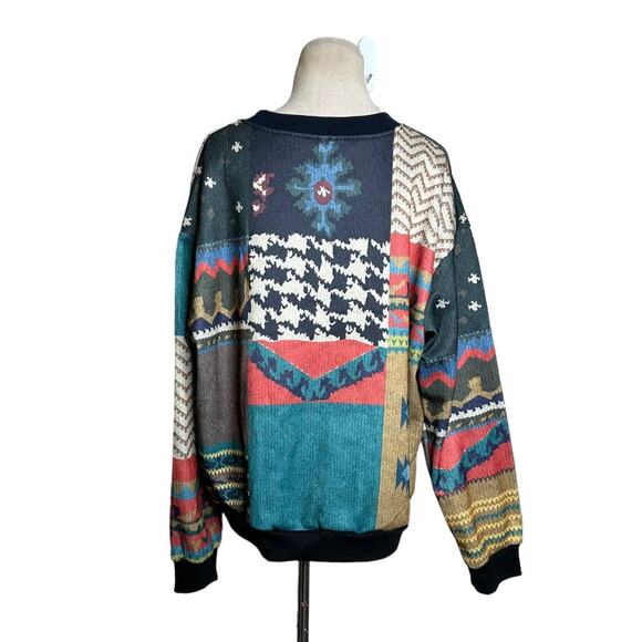 OC Order Plus patchwork sweatshirt size XL - Picture 2 of 10